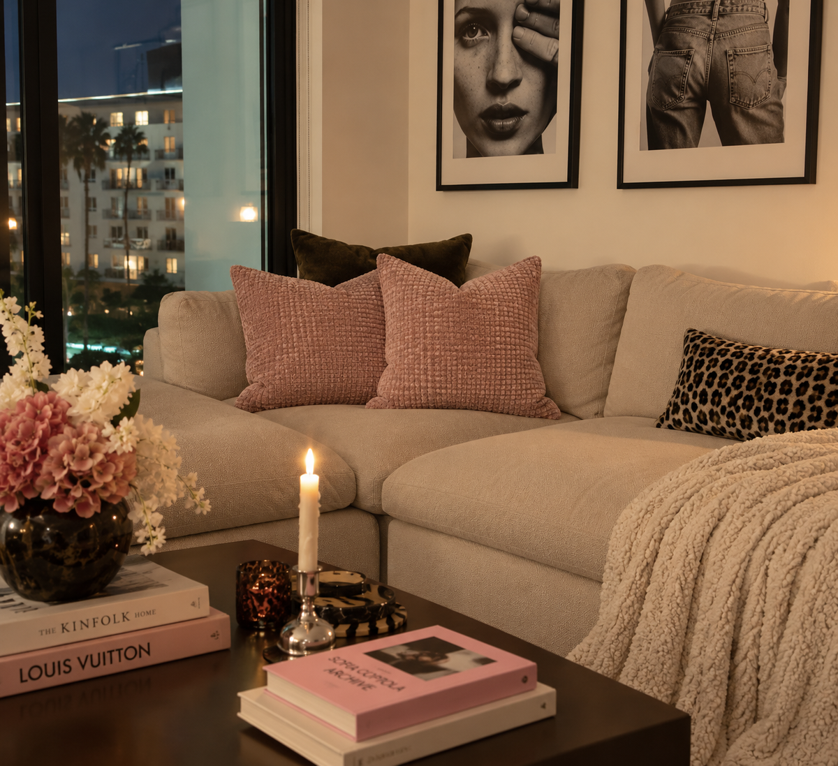 Textured Chenille Cushion Cover