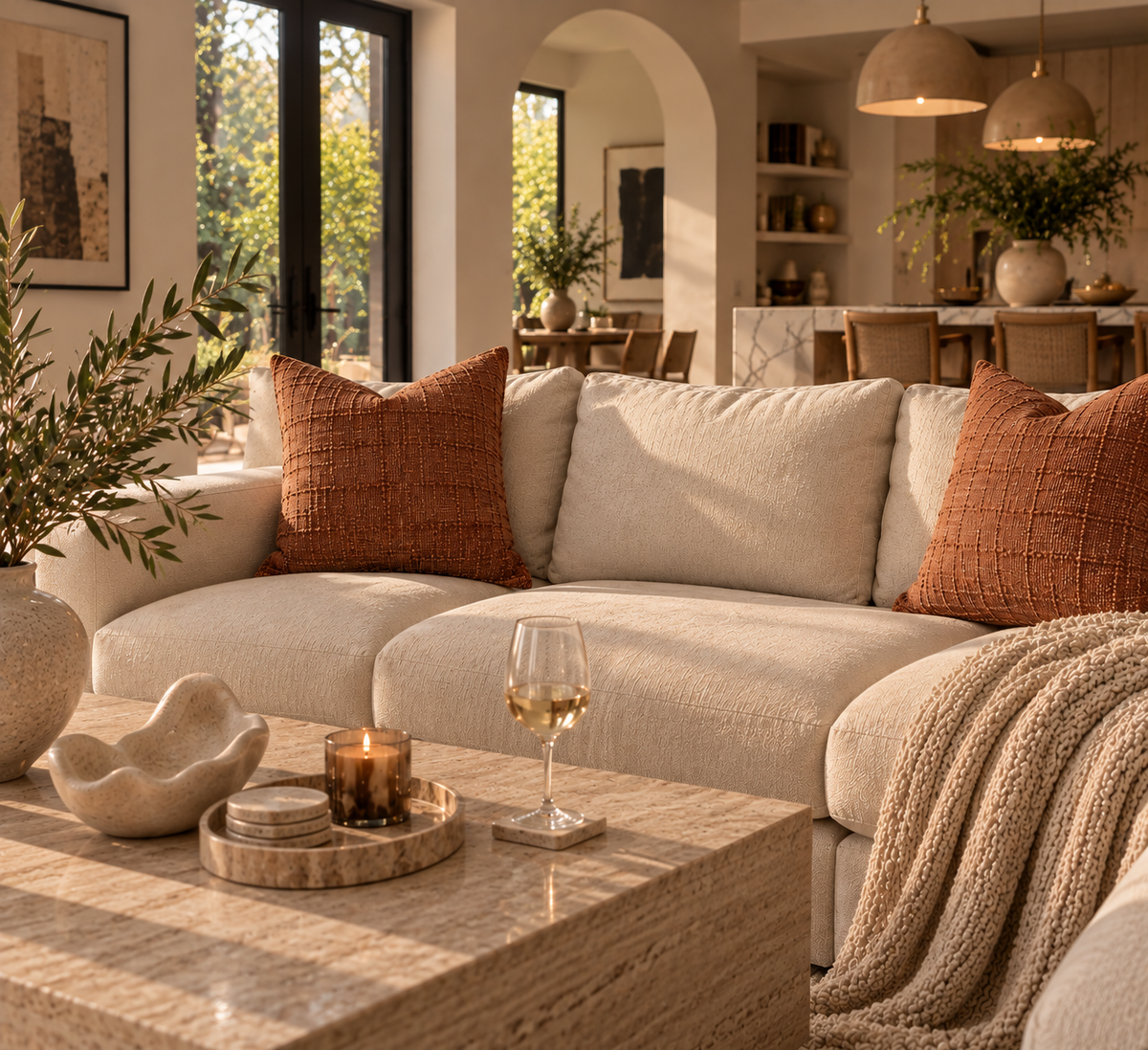Textured Chenille Cushion Cover