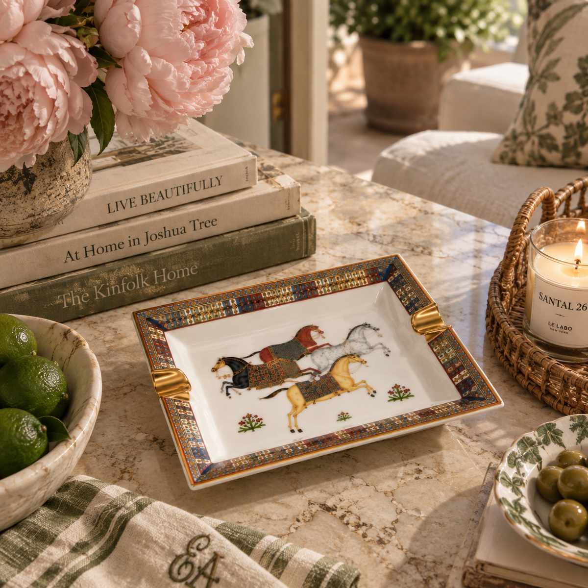 Equestrian Trinket Tray